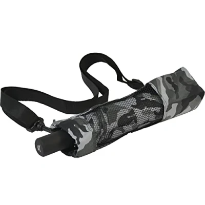 Afbeelding van iX brella Super mini zakparaplu met groot dak 94 cm camouflage, Camouflage Stone, Trekking Taschenschirm XXL, xxl
