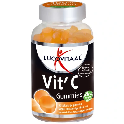 Afbeelding van 2+2 gratis: 3x Lucovitaal Gummies Vitamine C 60
