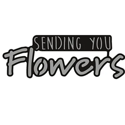 Afbeelding van Marianne D Craftables Sending you flowers CR1310