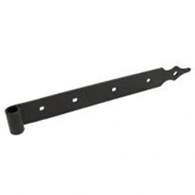 Afbeelding van GB Heng recht voor pen ø16 1000mm 45x5mm staal zwart epoxy