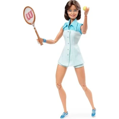 Afbeelding van Barbie GHT85 Billie Jean King Inspirerende Vrouwenpop