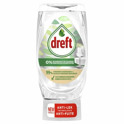 Afbeelding van Dreft Afwasmiddel Max Power Pure &amp; Clean 370ml