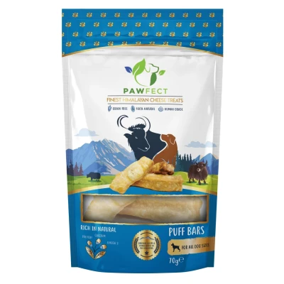 Afbeelding van Pawfect Chew Yak Kaas Puff Bars 70 GR