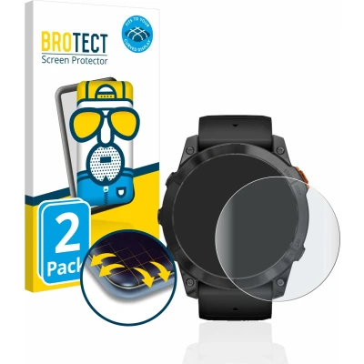 Afbeelding van BROTECT Volledige bedekking Matte Scherm Beschermer, Smartwatch beschermfolie, Grijs