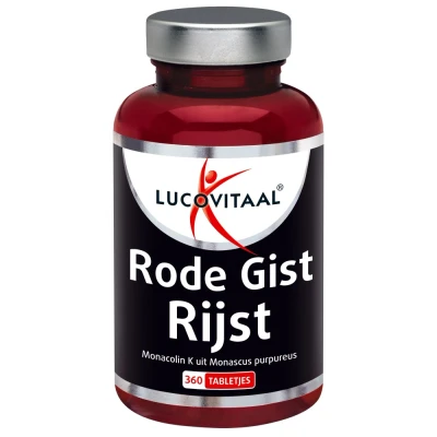 Afbeelding van Lucovitaal Rode Gist Rijst Tabletten 360TB