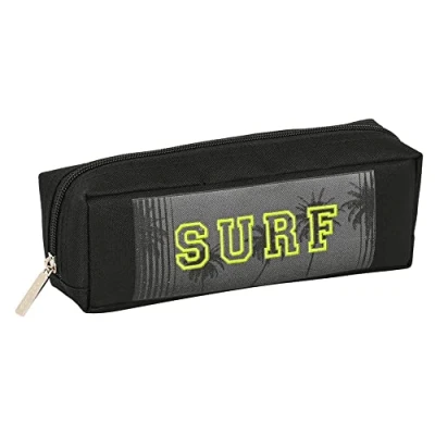 Afbeelding van Schoolpennenzak Safta Surf Zwart (21 x 8 cm)