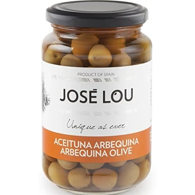 Afbeelding van Arbequina Olijven (355 g) José Lou