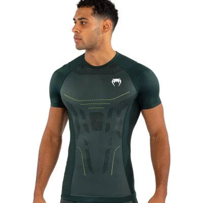 Afbeelding van Venum Technical 3.0 Rashguard Compressieshirt Forest Green S