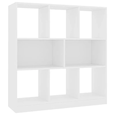 Afbeelding van Boekenkast 97,5x29,5x100 cm bewerkt hout wit