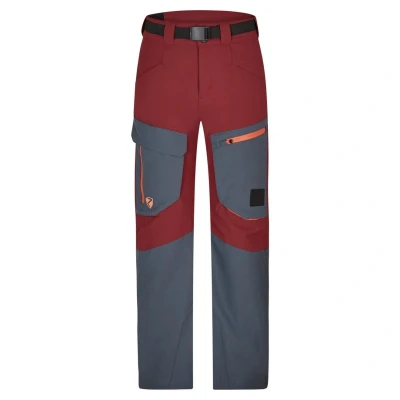 Afbeelding van Ziener AKANDO Skibroek voor jongens, sneeuwbroek, waterdicht, warm, PFC vrij, rode cabin, 104