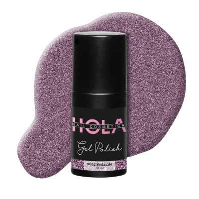 Afbeelding van Gellak #062 Bedazzle 10ml paars Gelnagellak Hola