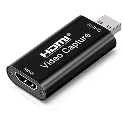 Afbeelding van HDMI adapter, Capture Card Audio/Video, 4 K1080p, USB Draagbare Kaart, Plug &amp; Play Capture, voor Live Videostreaming, Video opname of Uitzending