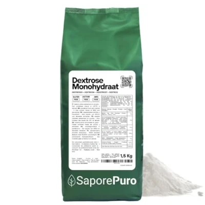 Afbeelding van DEXTROSE POEDER Ideaal voor ijs en sorbets 1,5 kg
