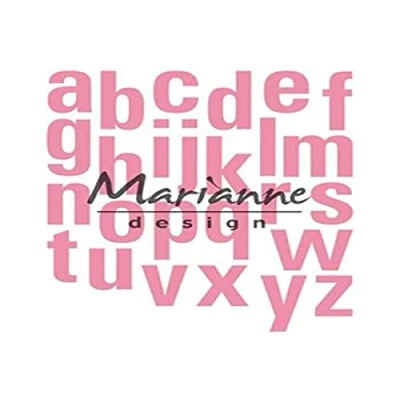 Afbeelding van Marianne D Collectable Alfabet XXL COL1449 131x169 mm