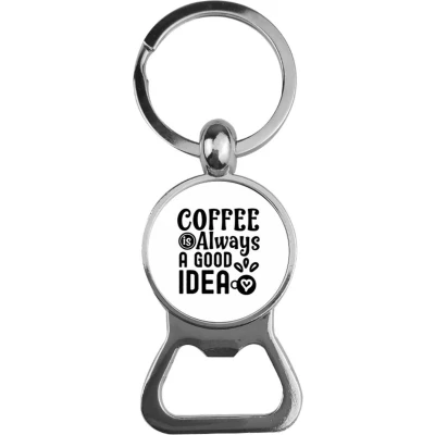 Afbeelding van Bieropener Glas Coffee Always A Good Idea