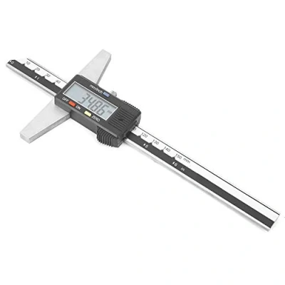 Afbeelding van digitale schuifmaat, 0 150 elektronische 0,01 Mm micrometer, roestvrij staal schuifmaat met extra groot LCD scherm, meetinstrument / inch conversie