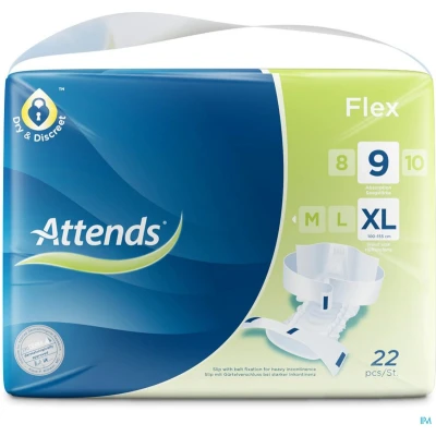 Afbeelding van Attends Flex 9 maat XL (22 st)