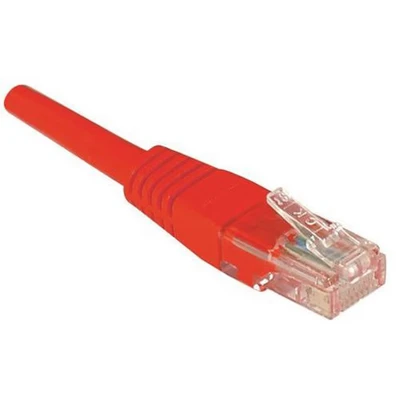 Afbeelding van Netwerkkabel RJ45 CAT 6 U/UTP rood 1 m