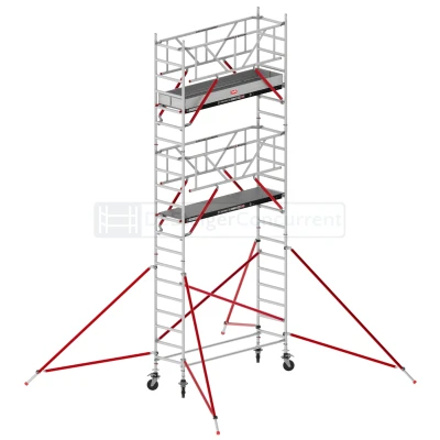 Afbeelding van Rolsteiger Altrex RS TOWER 51 SafeQuick L185xB75cm 7.20m werkhoogte Fiber Deck platformen