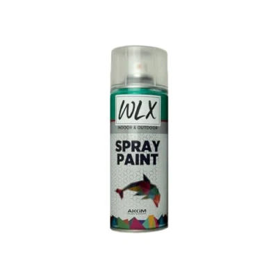 Afbeelding van WLX Spuitverf, 400 ml, sneldrogende spuitbus, graffitiverf, decoratie, hout, steen, muur, metaal (Rood Glanzend RAL 3020))