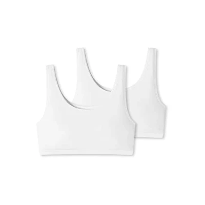 Afbeelding van Uncover by Schiesser Dames 2 Pack Bustier Katoen, wit, 3XL