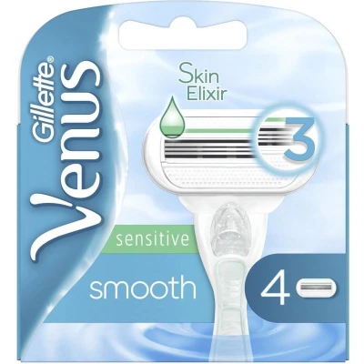 Afbeelding van Gillette Venus Smooth Sensitive Scheermesjes 4 Stuks