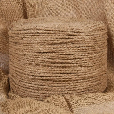 Afbeelding van vidaXL Touw 50 m lang 6 mm dik jute