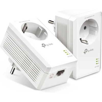 Afbeelding van Tp link av1000 gigabit passthrough powerline starter kit TLPA7017PKIT