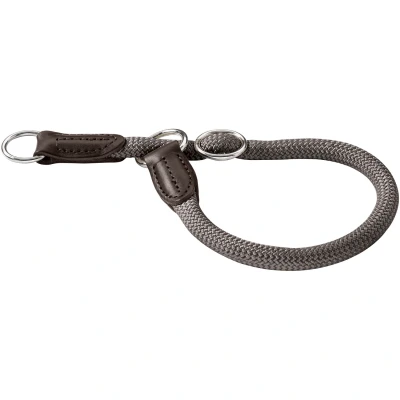 Afbeelding van Hunter Sliphalsband Freestyle Rond Grijs Hondenhalsband 60 cm