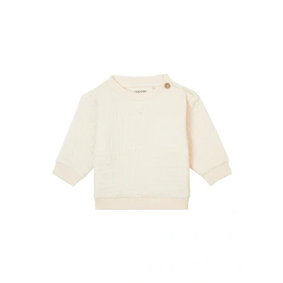 Afbeelding van Noppies sweater voor baby girl ecru maat 62