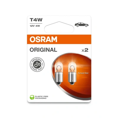 Afbeelding van OSRAM 4062172395984 Signaallamp Original Line T4W 4 W 12 V
