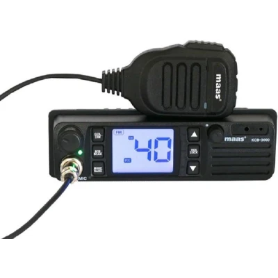 Afbeelding van Maas® KCB 3000 AM/FM CB radio 12/24 Volt 27 MHz VOX Hoofdtelefoonaansluiting