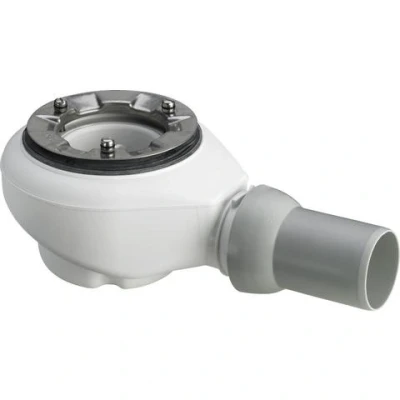 Afbeelding van Viega tempoplex plus douchebaksifon voor douchebak met gat 90mm 559991 559 991
