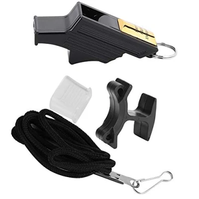 Afbeelding van Tbest fluitjes met touw, voetbal basketbal training scheidsrechter fluitje cam survival noodgevallen redder voor sport buiten