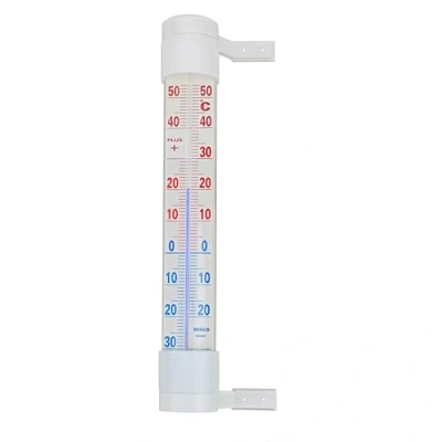 Afbeelding van Thermometer buitenthermometer tuinthermometer analoge buitentemperatuur buiten
