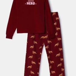 Afbeelding van Woody dames pyjama YPA/495 M