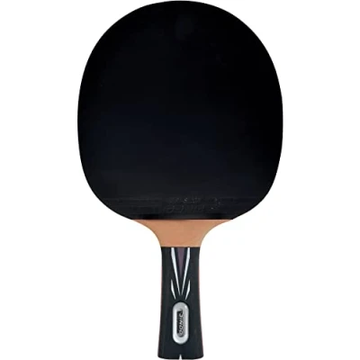 Afbeelding van Donic Schildkröt tafeltennisbatje AVS technologie en PLS Eego Top Team 800, &amp; handgreep, 1,8 mm spons, Vari Slick ITTF bekleding, 754198, hout/natuur, één maat