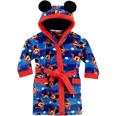 Afbeelding van Disney Boys&#039; Mickey Mouse Robe Size 6 Blue