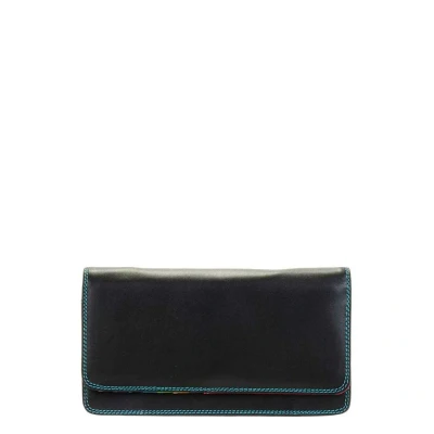 Afbeelding van Mywalit Medium Matinee Wallet Portemonnee Black/ Pace