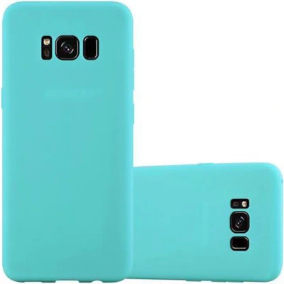Afbeelding van Cadorabo Hoesje geschikt voor Samsung Galaxy S8 PLUS in CANDY BLAUW Beschermhoes TPU silicone Case Cover
