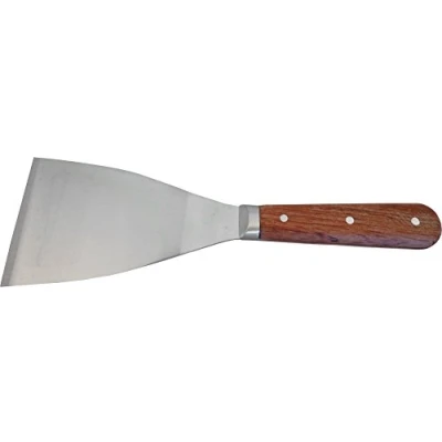 Afbeelding van Schildersspatel 80mm rozenh. heft RVS Haromac