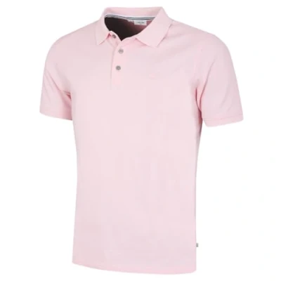 Afbeelding van Calvin Klein Heren North Coast vochtafvoerend poloshirt Baby Roze XL