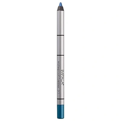 Afbeelding van Impala Romig en waterdicht oogpotlood kleur 313 blauw gedefinieerde contour of rokerig effect dichte romige textuur eenvoudig aan te brengen glanzende kleur, duurzaam