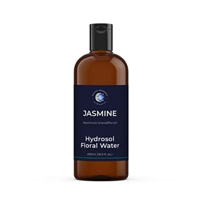 Afbeelding van Mystic Moments Jasmine Hydrosol Floral Water 500ml Perfect voor huid, gezicht, lichaam en zelfgemaakte schoonheidsproducten Veganistisch GGO vrij