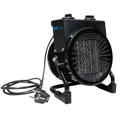 Afbeelding van Güde 85178 keramische ventilatorkachel GH 2000 K (2000 W, 2 warmtestanden 1000/2000 45 m3 max. ruimteverwarmingsvermogen, PTC keramisch verwarmingselement, traploze thermostaat,