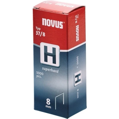 Afbeelding van Novus Niet met fijne draad H 37/8 mm Superhard (5000 stuks)