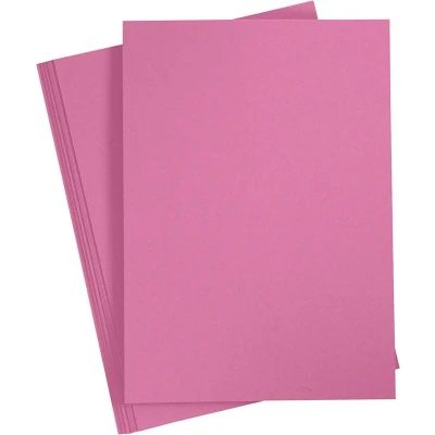 Afbeelding van Creotime karton 21 x 29,7 cm 10 stuks 220 g roze