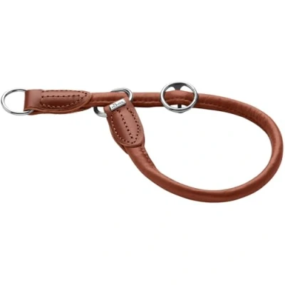 Afbeelding van Hunter Training Halsband Hond Round &amp; Soft Canadian Up Bruin