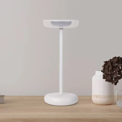 Afbeelding van Näve LED terraslamp Pasi, wit Hoogte 26 cm Metaal Touch