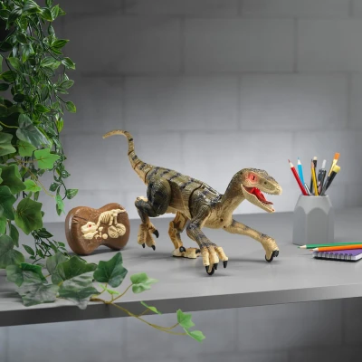 Afbeelding van RED5 RC Dinosaurus Speelfiguur Afstand Bestuurbare Velociraptor Speelgoed Remote Control Dino 88288